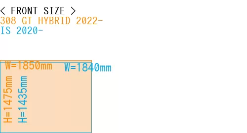#308 GT HYBRID 2022- + IS 2020-